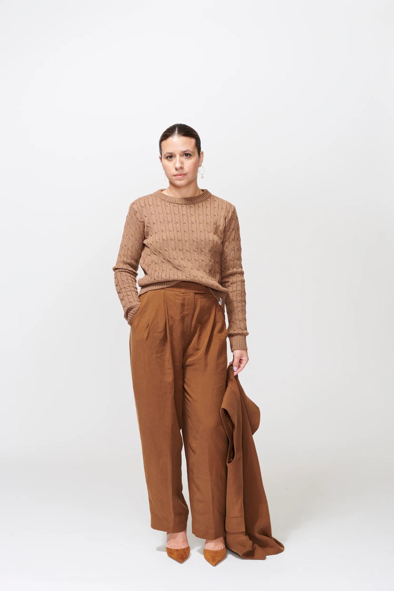 Maria Cableknit Sweater