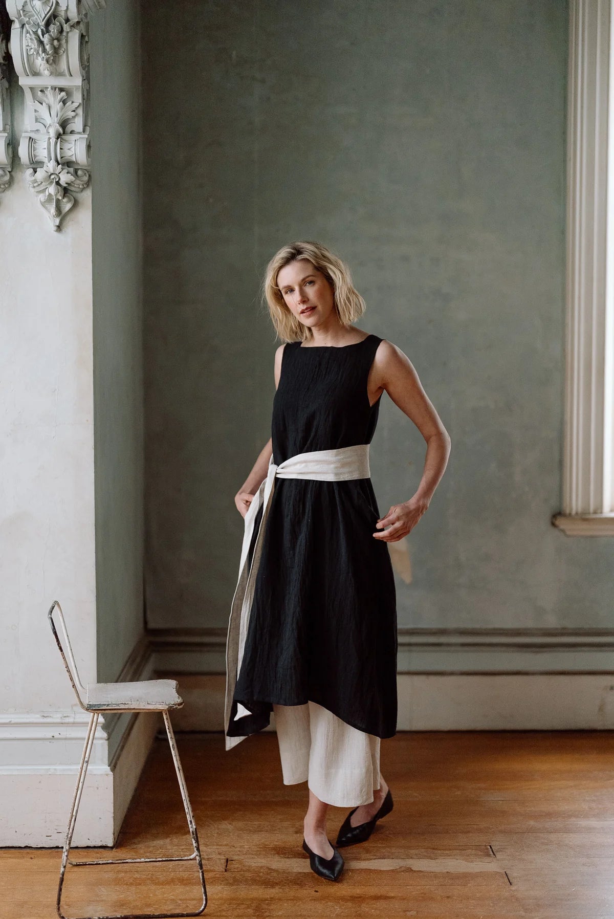 Eliza Dress - Black Crush