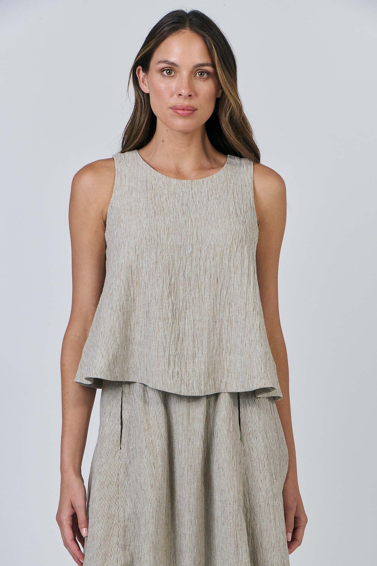 Linen Swing Tank - Blister