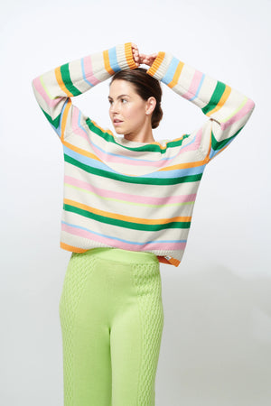 Gravity Stripe Sweater