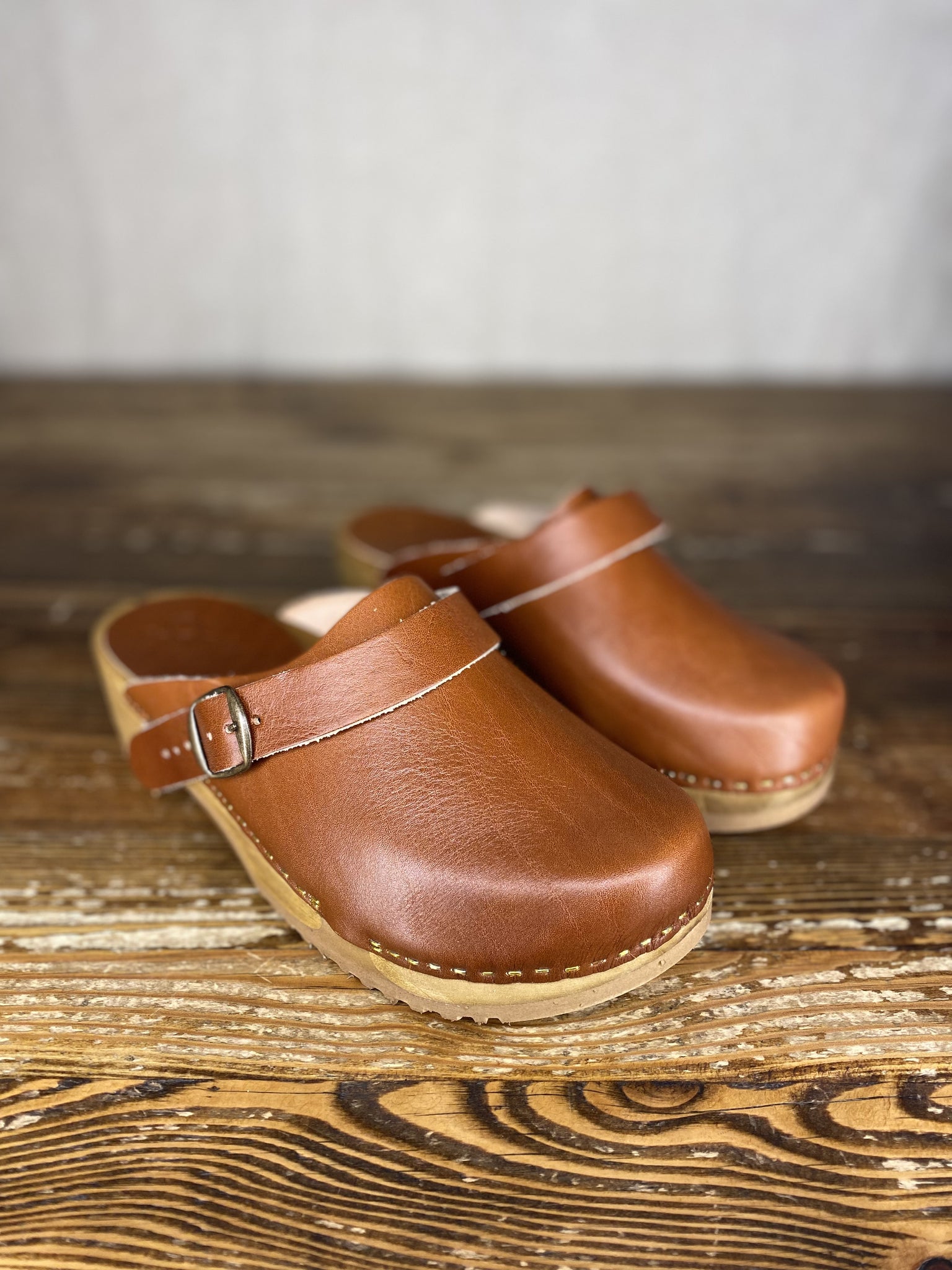 Amiens Clog - Cognac