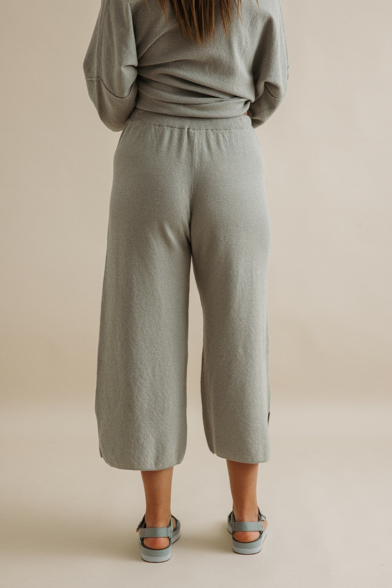 Retreat Cotton Twist Pant - Thyme Combo