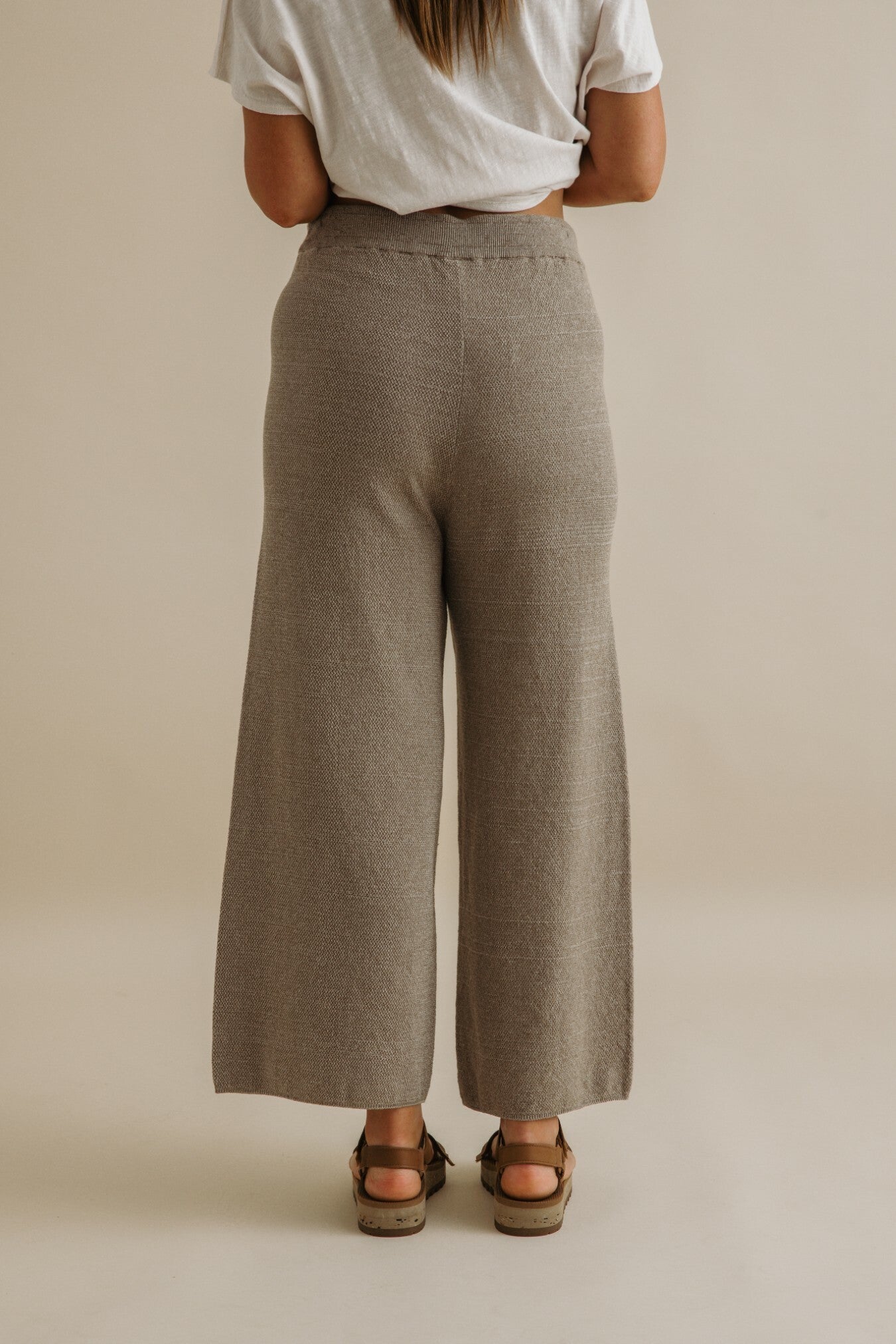 Retreat Cotton Twist Full Length Pant - Khaki/Silver