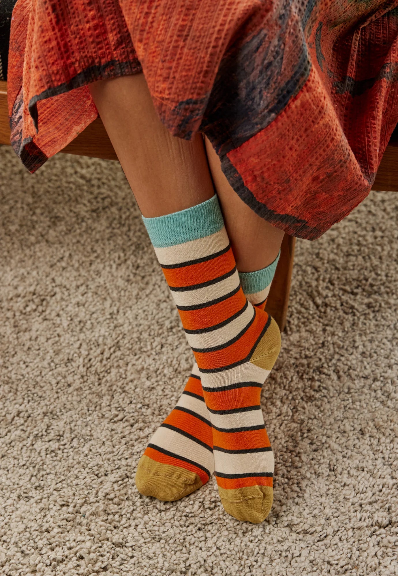 Nancybird Socks - Afternoon Stripe