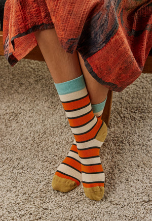 Nancybird Socks - Afternoon Stripe