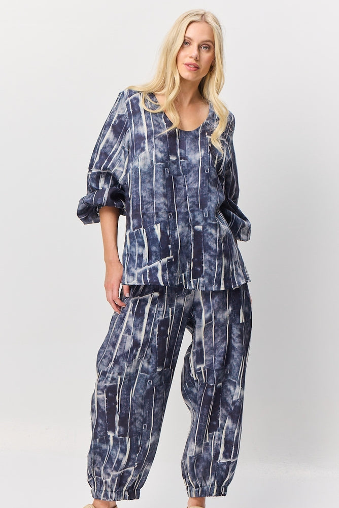 Regatta Pant - Ocean Print