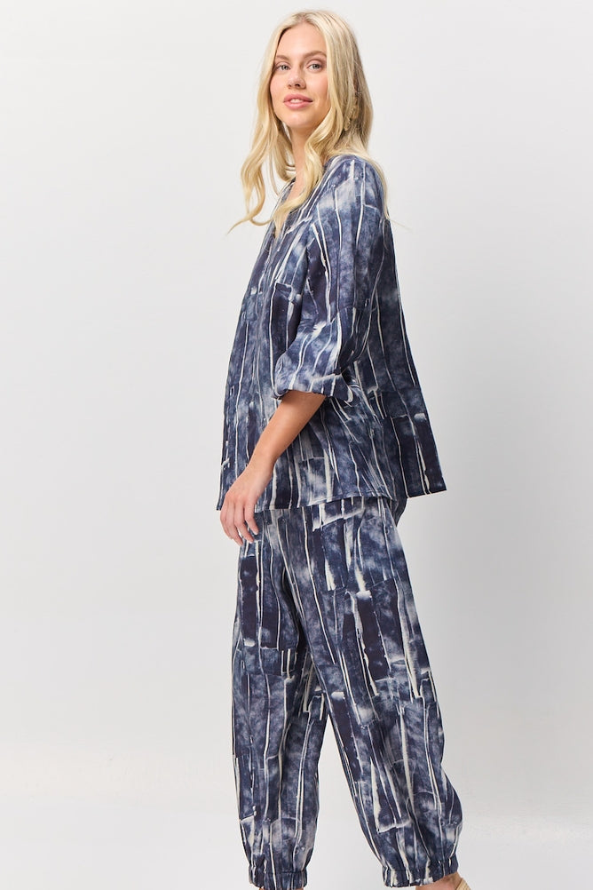 Regatta Pant - Ocean Print