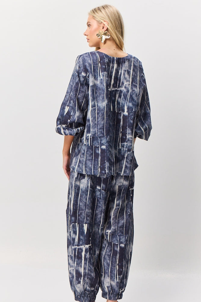 Regatta Pant - Ocean Print