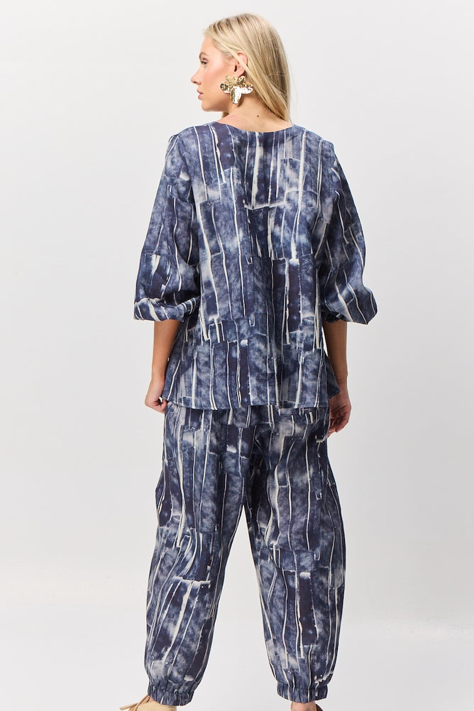 Regatta Pant - Ocean Print