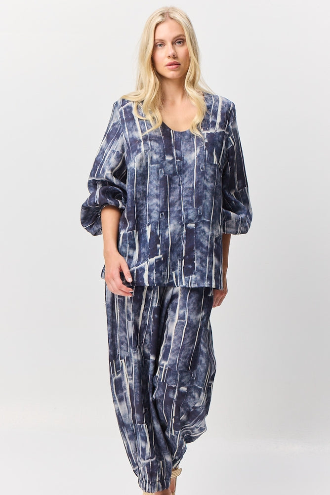 Regatta Pant - Ocean Print