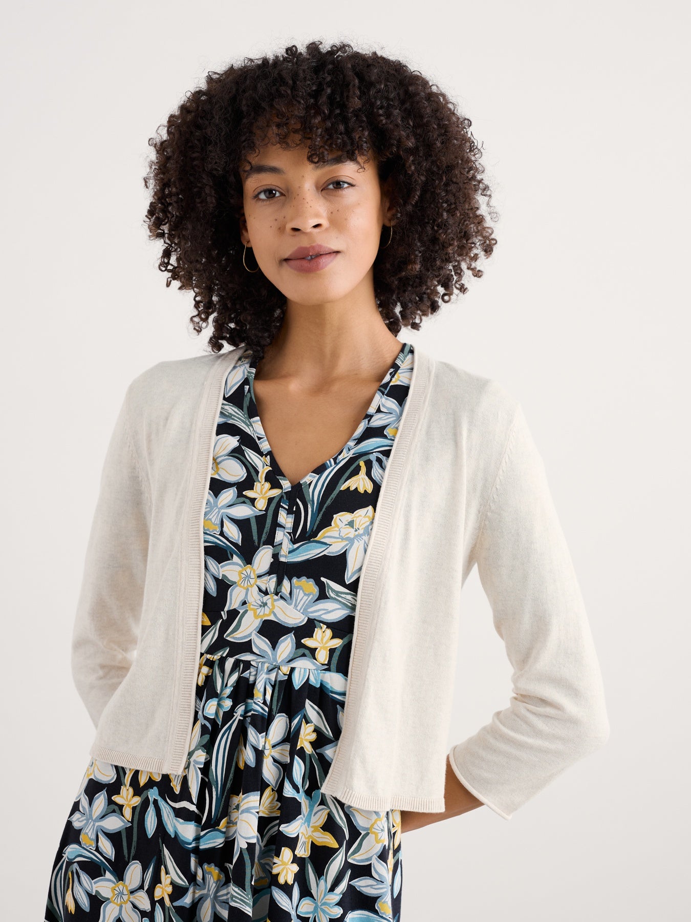 Vanessa Cardigan - Chalk