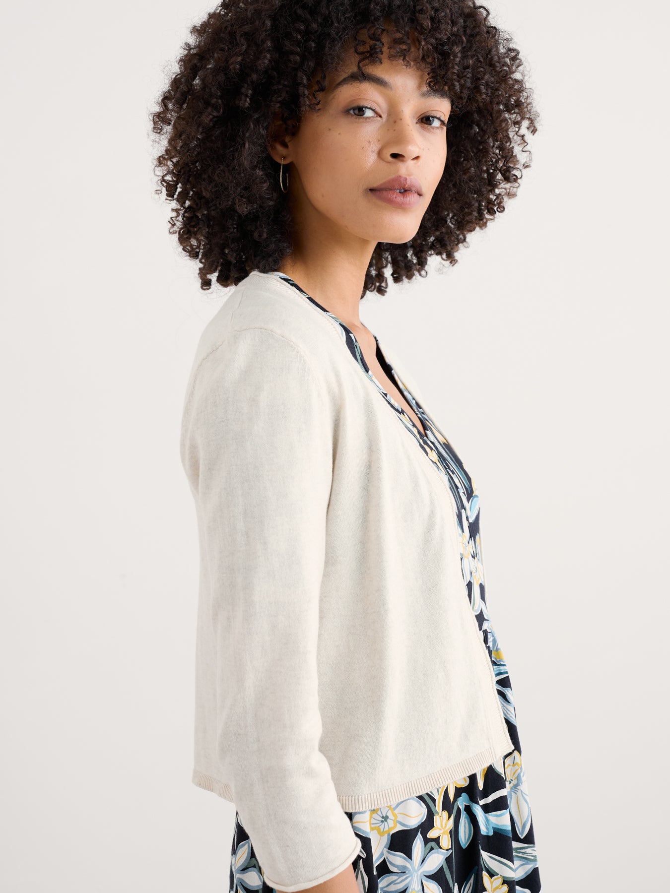 Vanessa Cardigan - Chalk