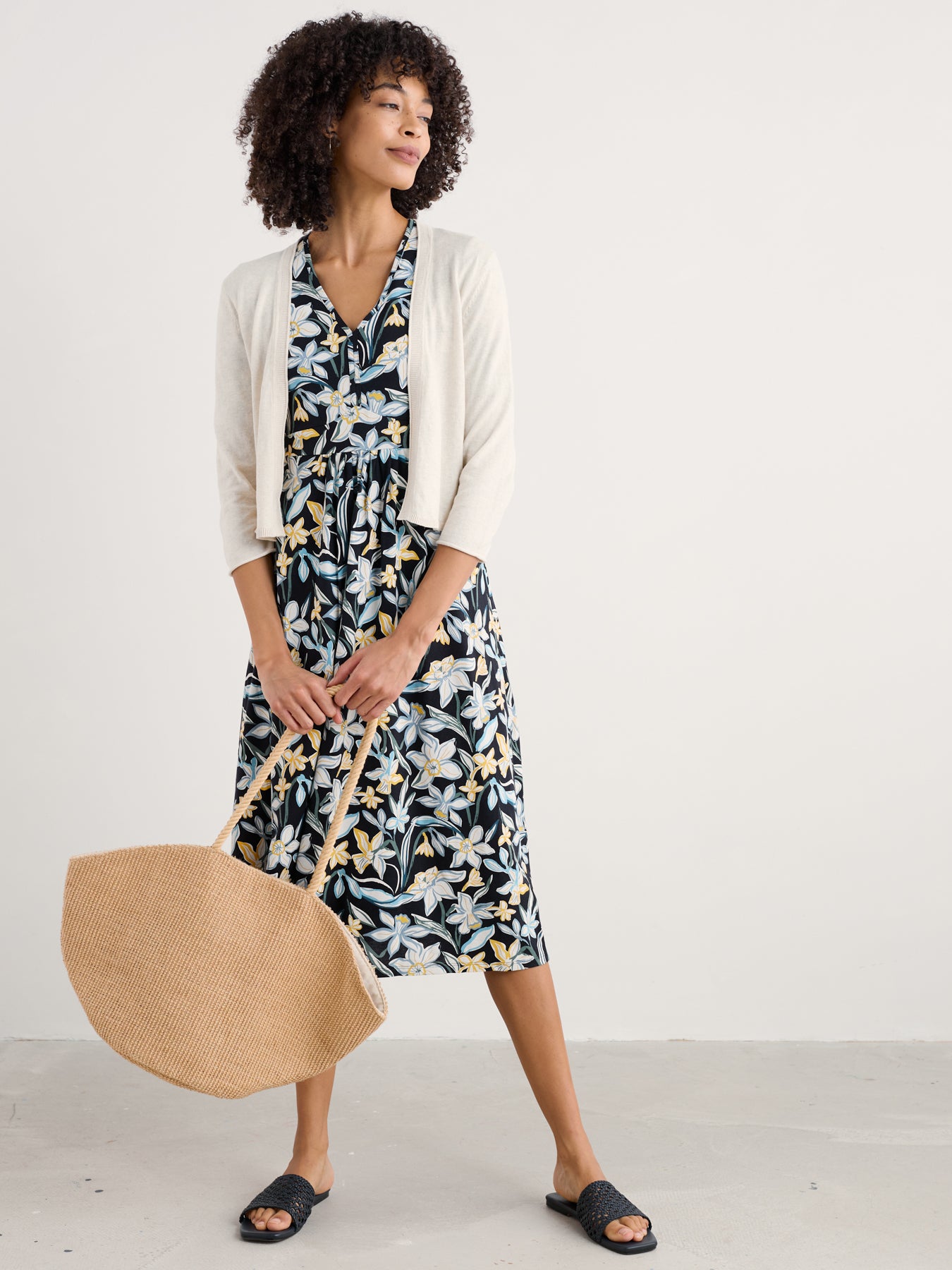 Vanessa Cardigan - Chalk