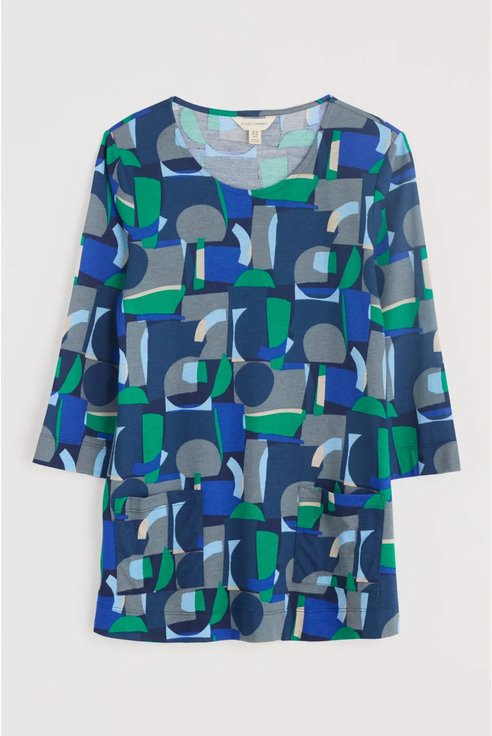 Drawing Book Top - Zenor Abstract Maritime