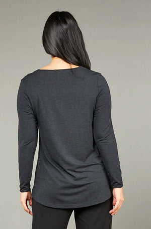 Long Sleeve Relaxed Top - Marle