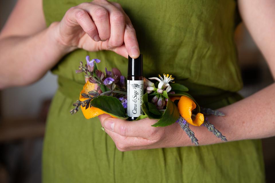 Botanical Perfume Roller - Citrus & Sage