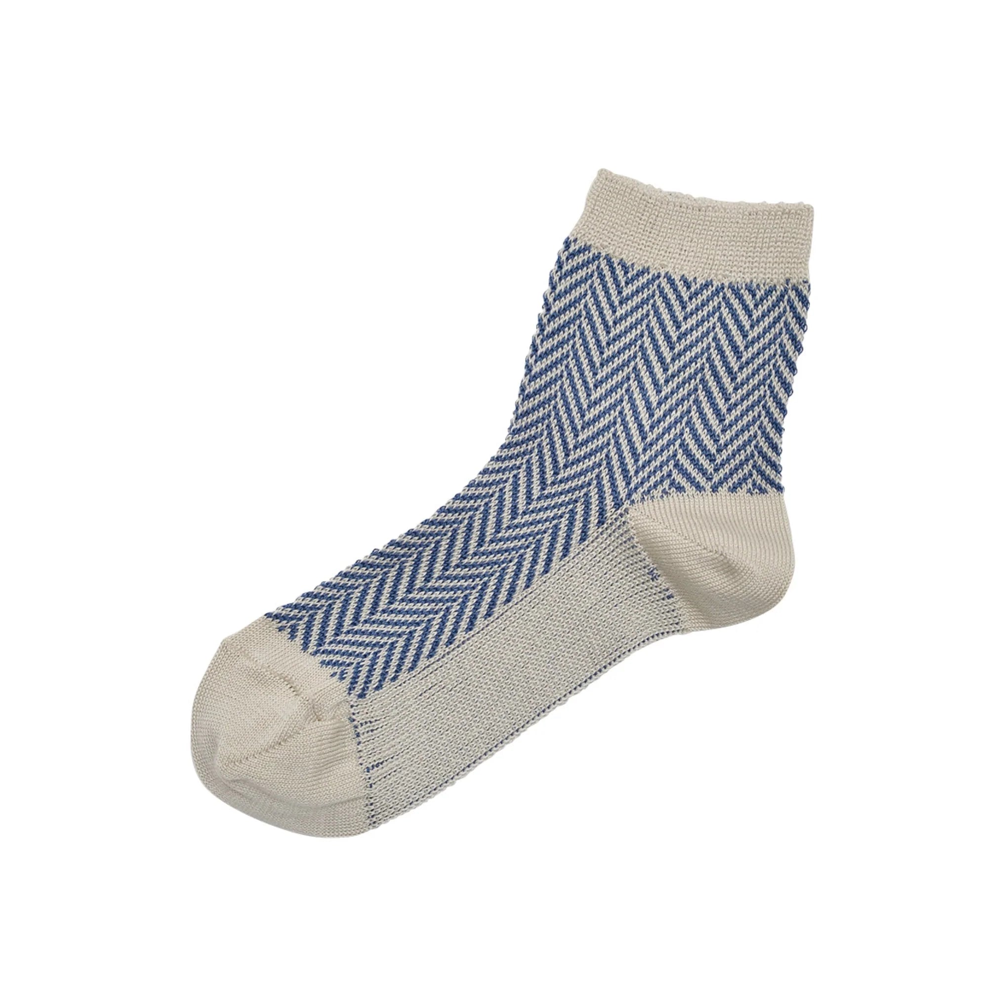 Giza Herringbone Sock