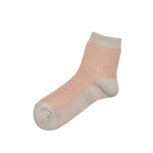 Giza Herringbone Sock