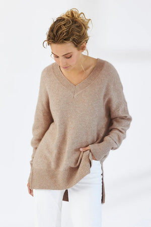 Sadie Eco Vee Sweater