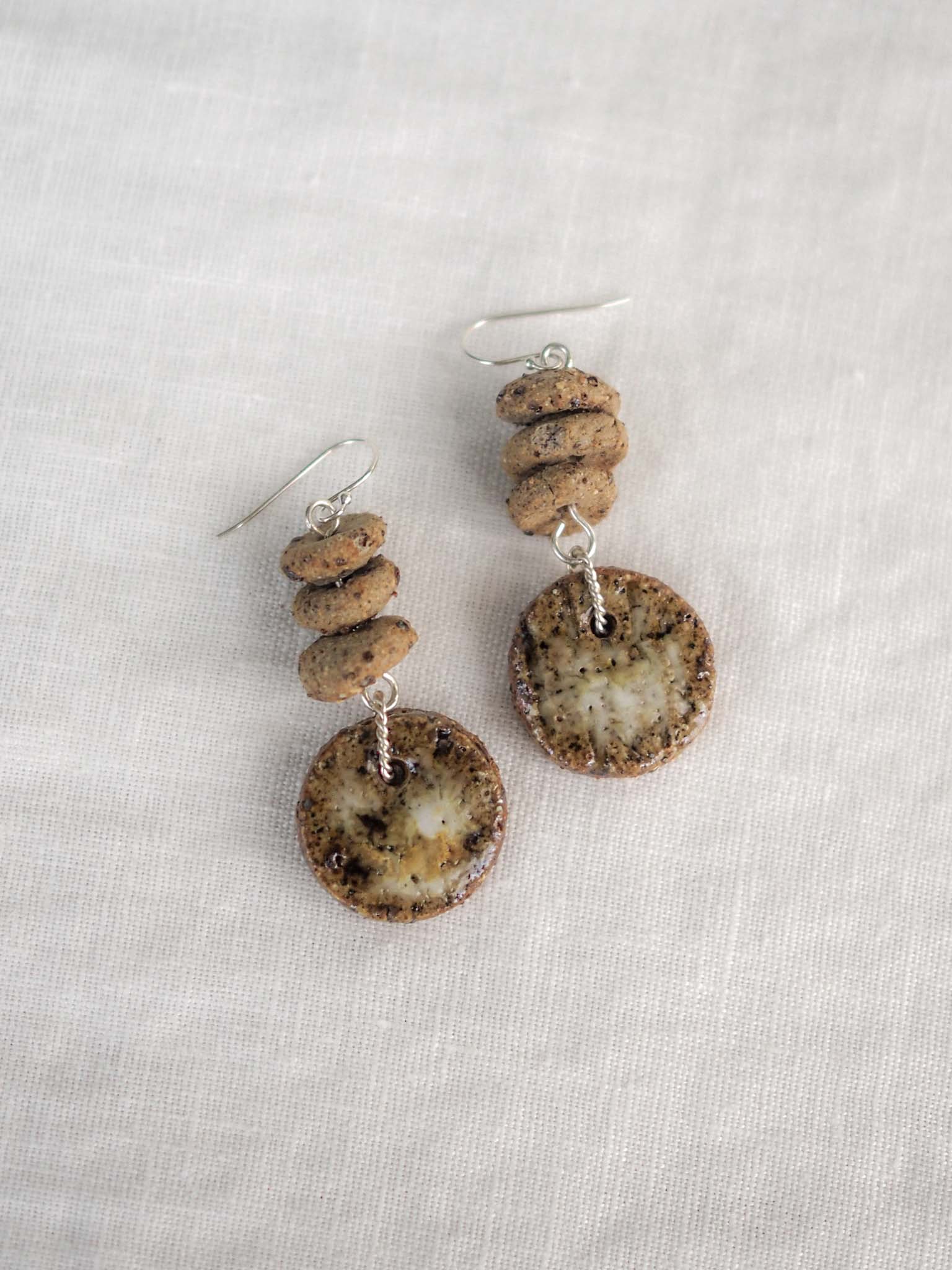 Moss Seedling Earrings