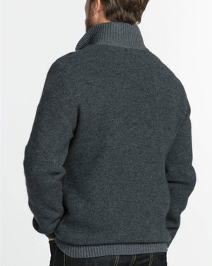 Textured 1/2 Zip Sweater