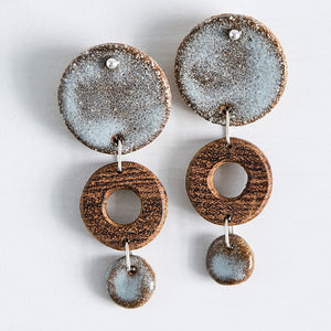 Sage Circle Earrings