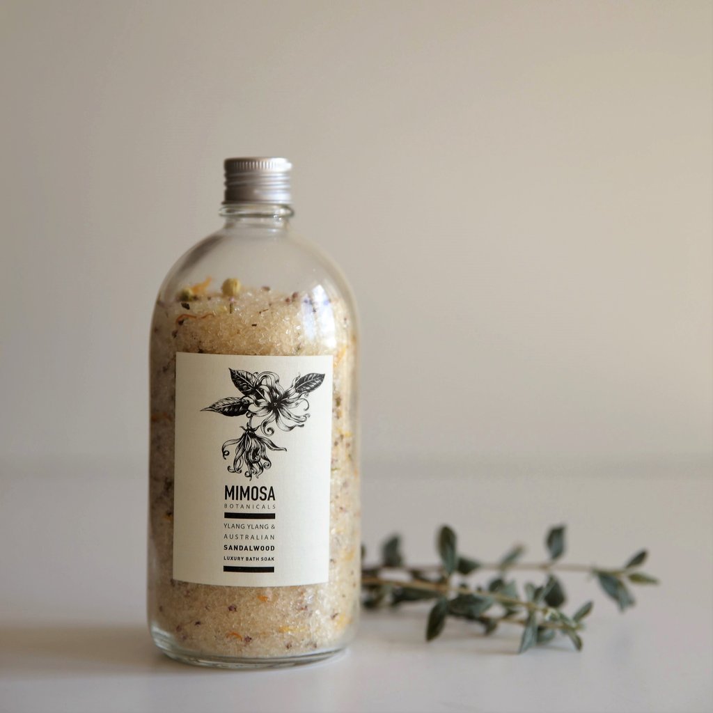 Bath Soak Bottle - Frankincense & Lemon